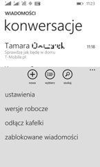 Łączenie kafelków połączeń i wiadomości, wspólne i osobne listy połączeń na tle białym i czarnym Łączenie kafelków połączeń i wiadomości, wspólne i osobne listy połączeń na tle białym i czarnym