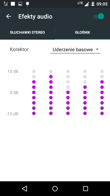 Muzyka Google, Radio FM, efekty audio