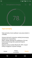 Baterię można oszczędzać