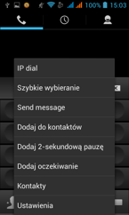 Połączenia głosowe i wprowadzanie tekstu