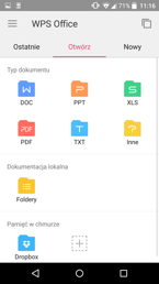 Aplikacje zewnętrznych producentów