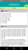 LG G4 - benchmark Vellamo