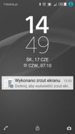 Ekran blokady, menu, edycja menu, folder, multitasking