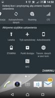 Powiadomienia, skróty i ich edycja, zasobnik aplikacji i jego menu