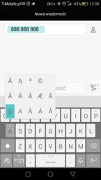 Klawiatura, dialer
