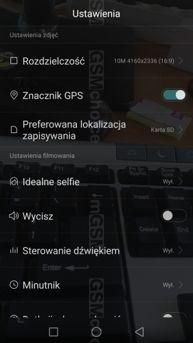 Dodatkowe opcje aparatu