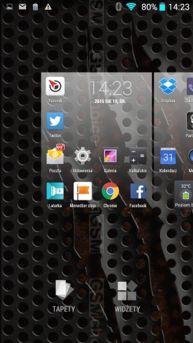 Widżety, multitasking, radio, muzyka Widżety, multitasking, radio, muzyka