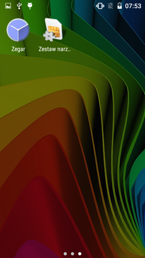 Menu aplikacji, preinstalowany soft Menu aplikacji, preinstalowany soft