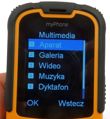 Interfejs myPhone Hammer 2+