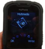 Interfejs myPhone Hammer 2