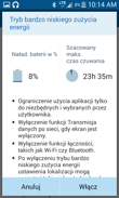 Zużycie baterii