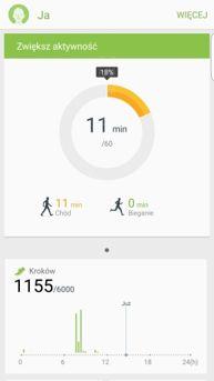 Ustawienia, folder i jego edycja, aplikacje, Smart Menedżer, S-health
