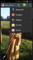 Galeria, edycja zdjęć, odtwarzacz wideo