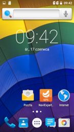 Ekran blokady, pulpit, aplikacje 