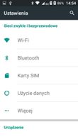 Ustawienia, pamięć, OTA, myPhone Premium, multitasking