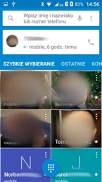 Dialer, kontakty, DualSIM