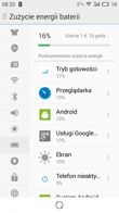 Ustawienia baterii i tryby zasilania