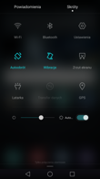 Huawei Mate S - podstawowe elementy interfejsu użytkownika