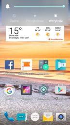 Ekran  blokady, pulpit, jego edycja i ust. głośności