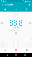 Ustawienia dźwięku, odtwarzanie muzyki, radio FM