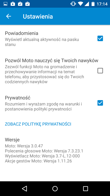 Aplikacja Moto