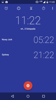Menu aplikacji, wybrany soft