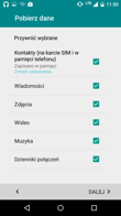 Aplikacje Connect i Migrate