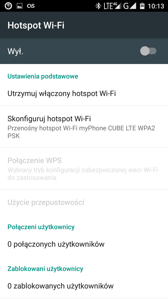 Opcje łączności Opcje łączności