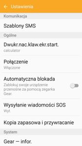 Aplikacja Gear Manager