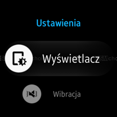 Ustawienia i tryb powiększonego tekstu