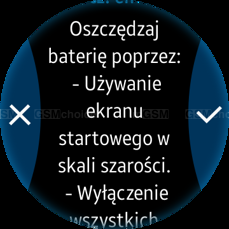 Ustawienia i tryb powiększonego tekstu