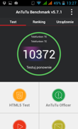Wyniki benchmarku