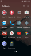 Menu aplikacji