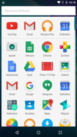 Menu aplikacji, aplikacja Moto