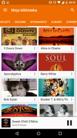 Efekty audio, Muzyka Google