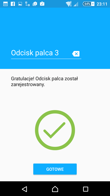 Uczymy telefon naszych odcisków palców