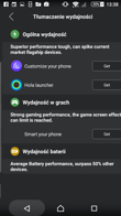 Wyniki benchmarku