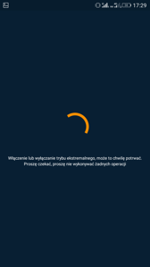 Tryb ekstremalnego oszczędzania energii