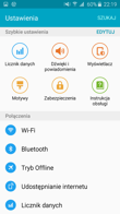 Elementy interfejsu i ustawienia smartfonu