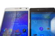 Porównanie rozmiarów Xperii Z5 Premium i Galaxy Note 4 Porównanie rozmiarów Xperii Z5 Premium i Galaxy Note 4