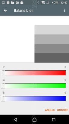 Ustawienia, regulacja ekranu, czytnik palca