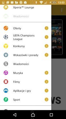 Aplikacje Sony i muzyka