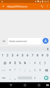 Aplikacja Wiadomości
