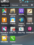 Układ menu LG L3 II