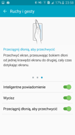 Gesty, SmartStay i wiadomości SOS