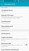 Zaawansowane opcje blokady ekranu
