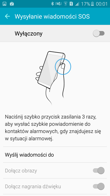Gesty, SmartStay i wiadomości SOS