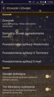Wchodzimy do menu Samsunga A5 2016 i ustawiamy dzwonek