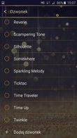 Wchodzimy do menu Samsunga A5 2016 i ustawiamy dzwonek