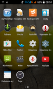 Menu aplikacji i wybrany soft